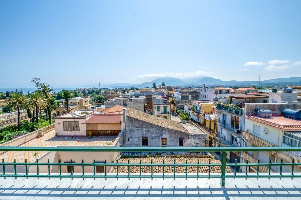 Ferienwohnung Solemar Sicilia - Casa Panorama Santa Flavia Exterior foto
