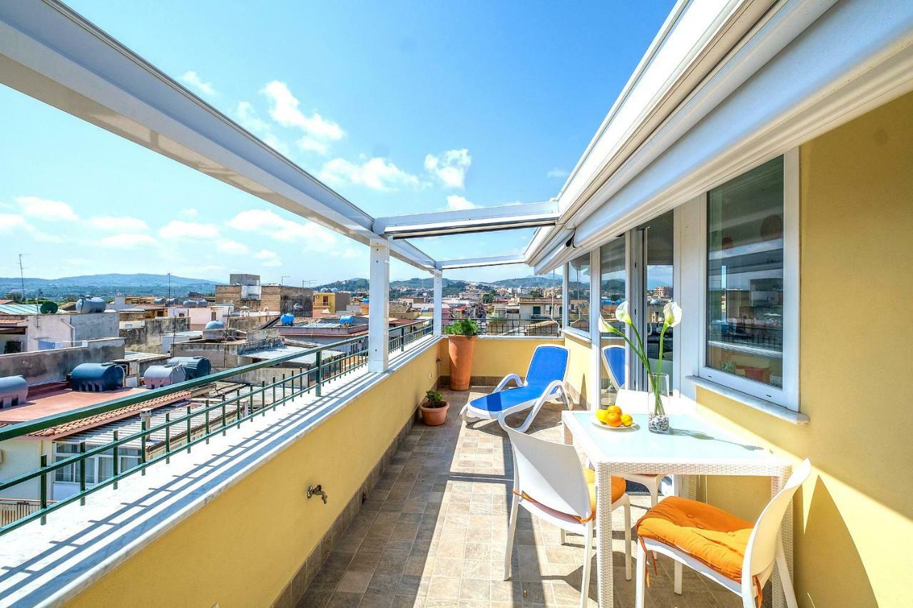 Ferienwohnung Solemar Sicilia - Casa Panorama Santa Flavia Exterior foto